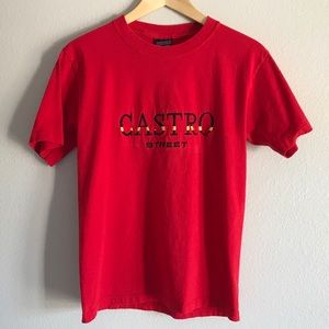 Vtg Castro Street San Francisco Pride T-Shirt 90s